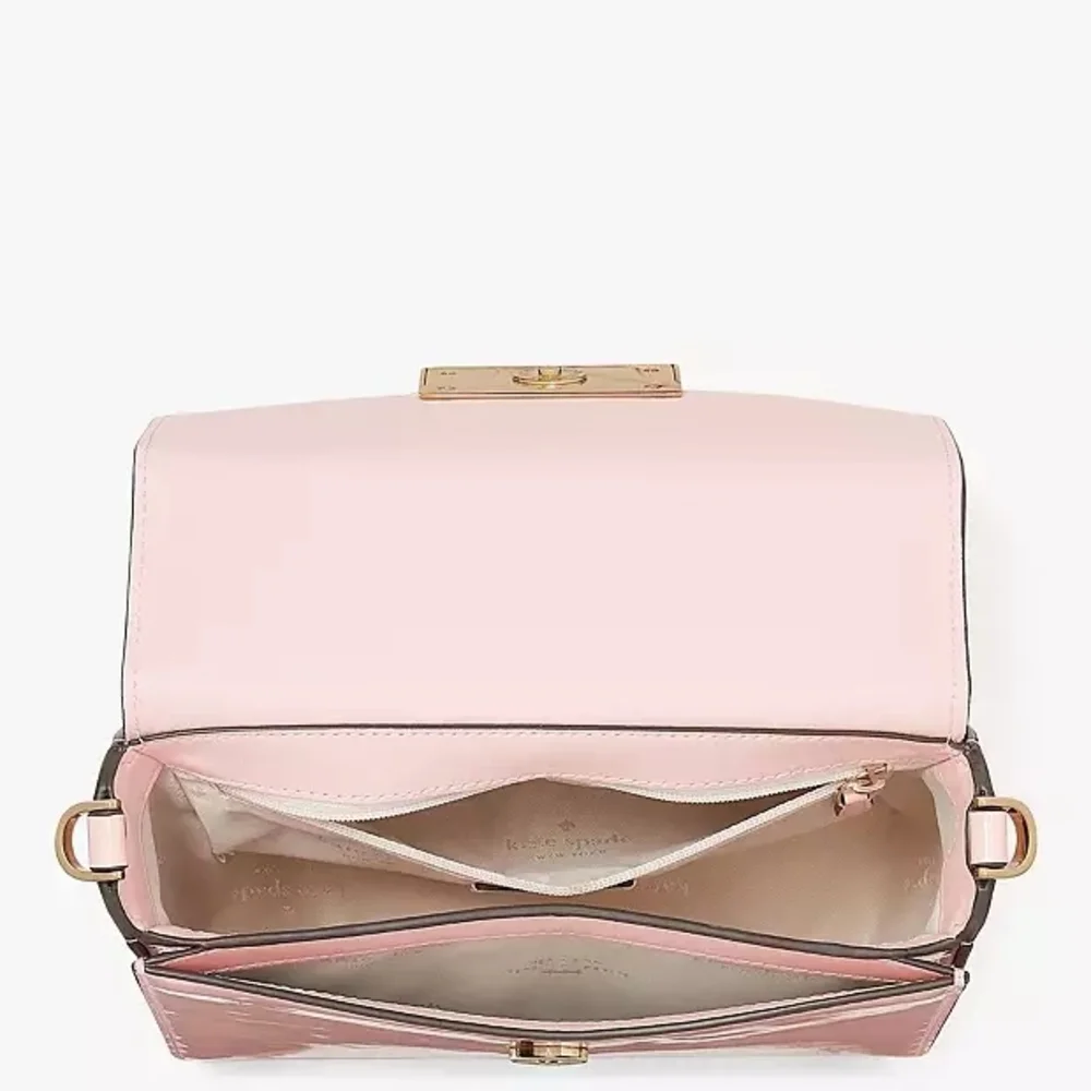 kate spade Blush Pink Leather Top-Handle Satchel with Strap